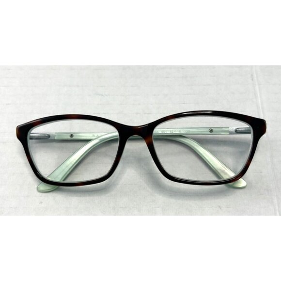 Ralph Lauren Womens Eyeglasses RA7044 52-16 135 Tortoise & Mint Frame - Picture 3 of 13